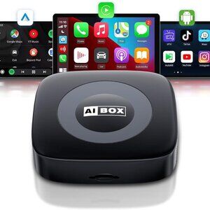 Wireless Carplay Adapter with Netflix/YouTube Ai Box
